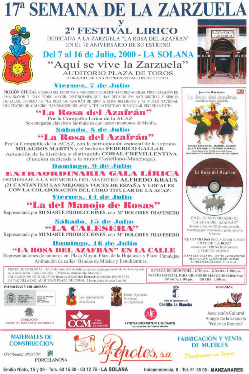 Semana de la Zarzuela de La Solana