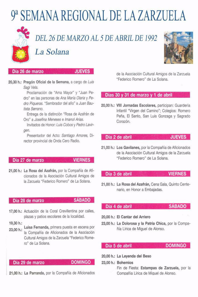 Semana de la Zarzuela de La Solana